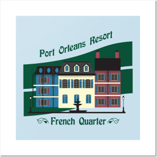 Port Orleans Resort French Quarter Posters and Art